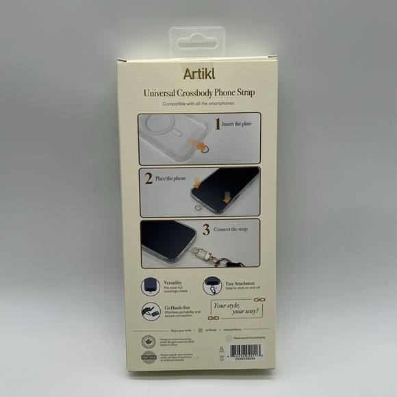 Artikl Universal Crossbody Phone Strap – Adjustable Length 35.4”–65” – NWT - Picture 11 of 11